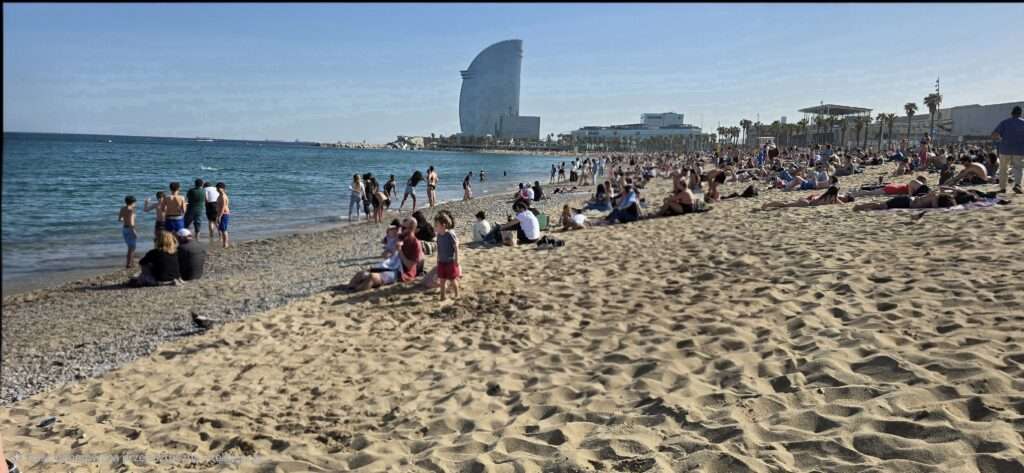 Plaża Barceloneta Barcelona