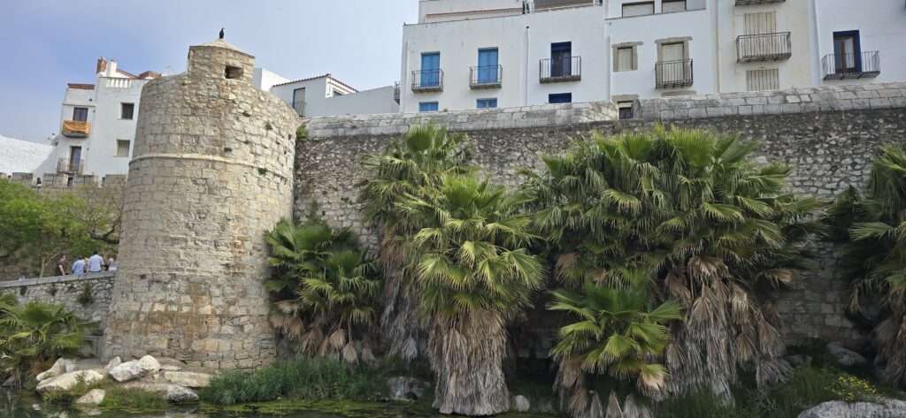 Peniscola mury obronne