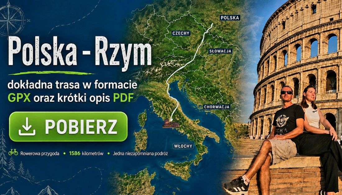 Polska-Rzym na rowerze